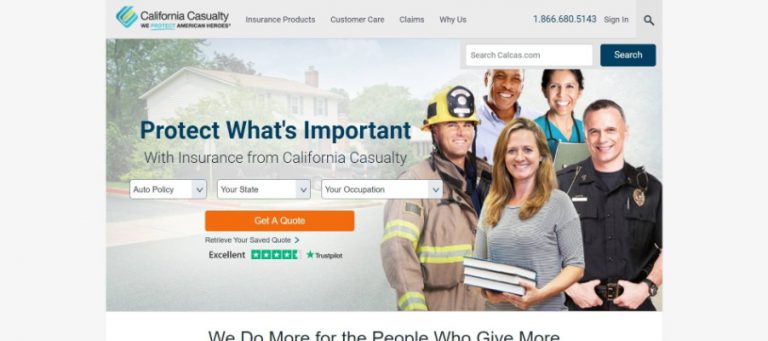 California Casualty Auto Insurance Reviews